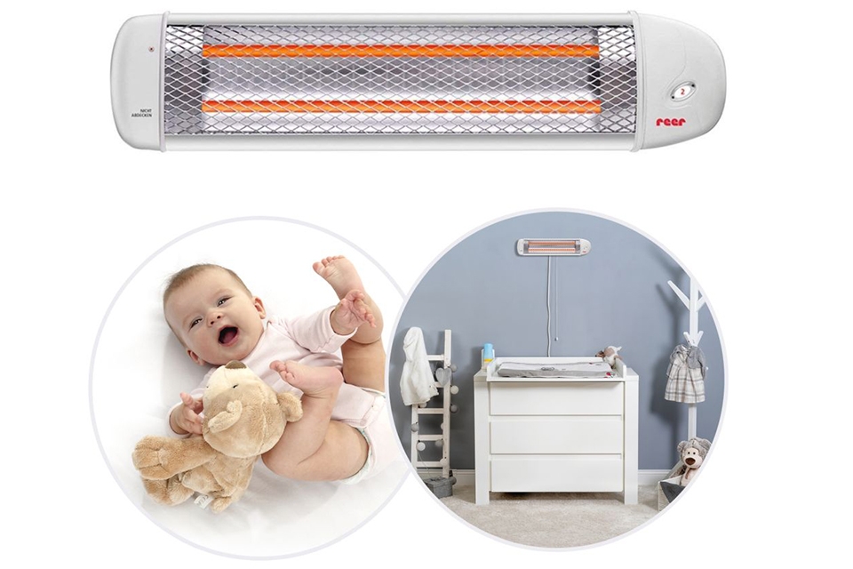 có nên dùng đèn sưởi cho trẻ sơ sinh - hình 1