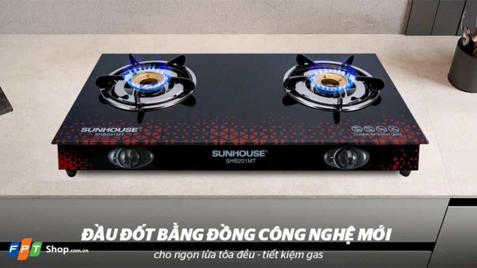 Đầu đốt bếp gas Sunhouse SHB201MT