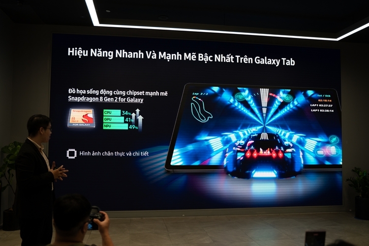 Trên tay Galaxy Tab S9 series 6