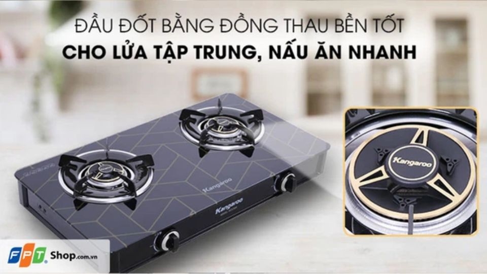 Đầu đốt bếp gas Kangaroo KG526M