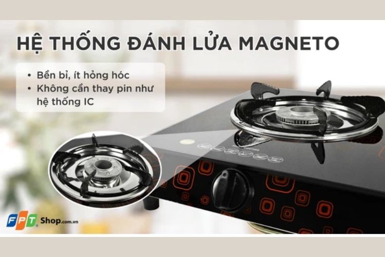 Top bếp ga đôi giá rẻ (Ảnh 1)