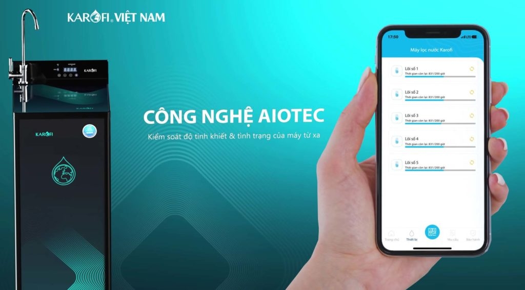 thời gian thay lõi lọc nước Karofi - hình 4