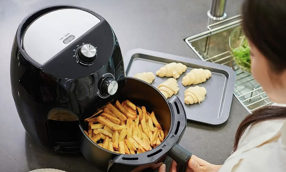 Nồi chiên không dầu không vào điện (Ảnh 2)
