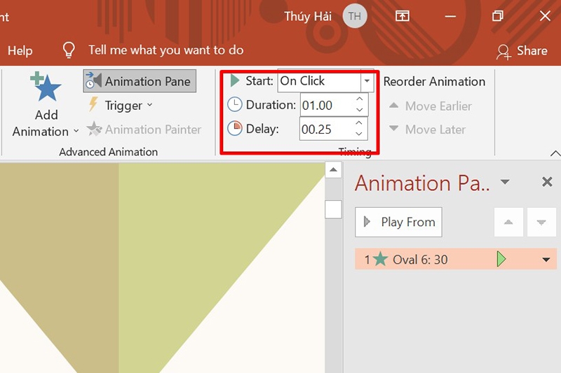 How to make a countdown timer in PowerPoint (Figure 5)