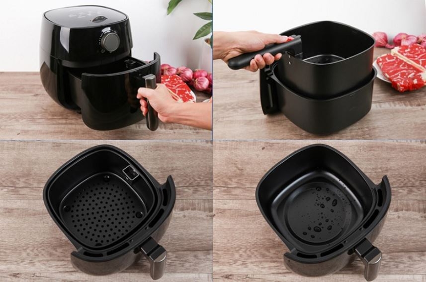 Cách sử dụng nồi chiên không dầu mới mua
