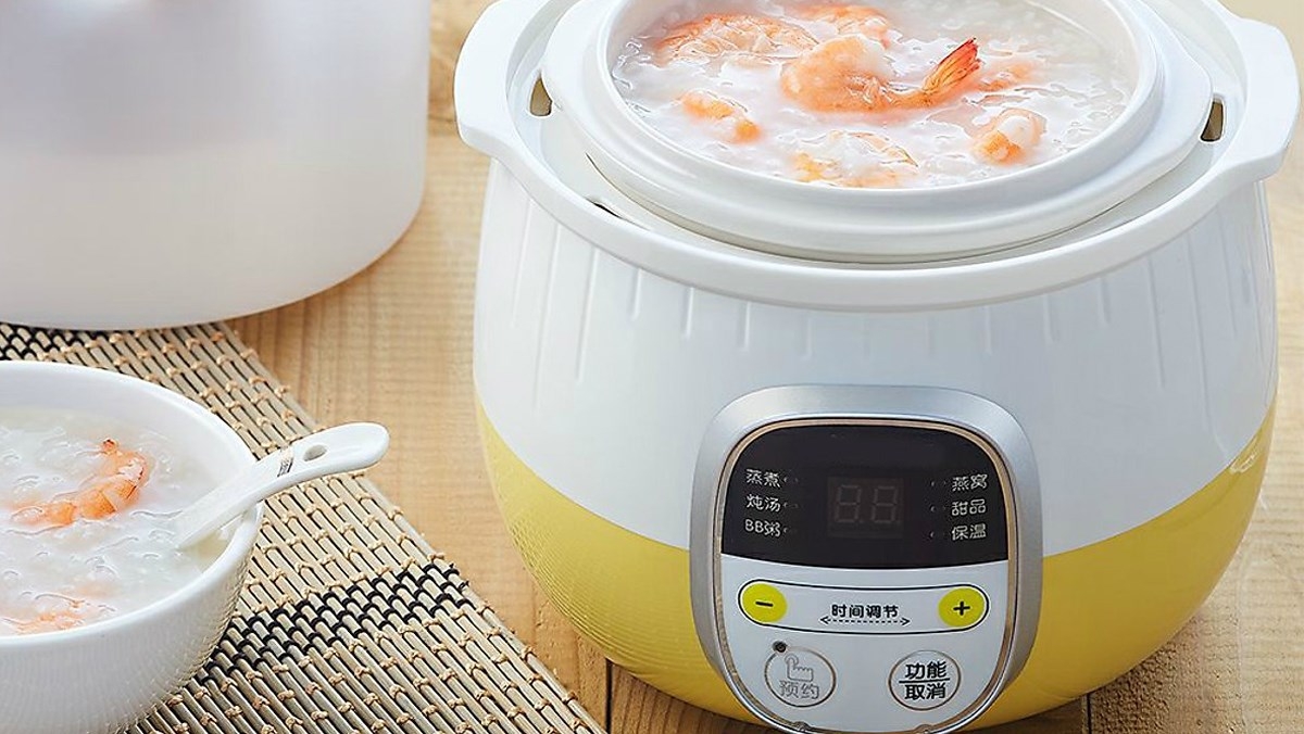 cách sử dụng nồi nấu cháo chậm