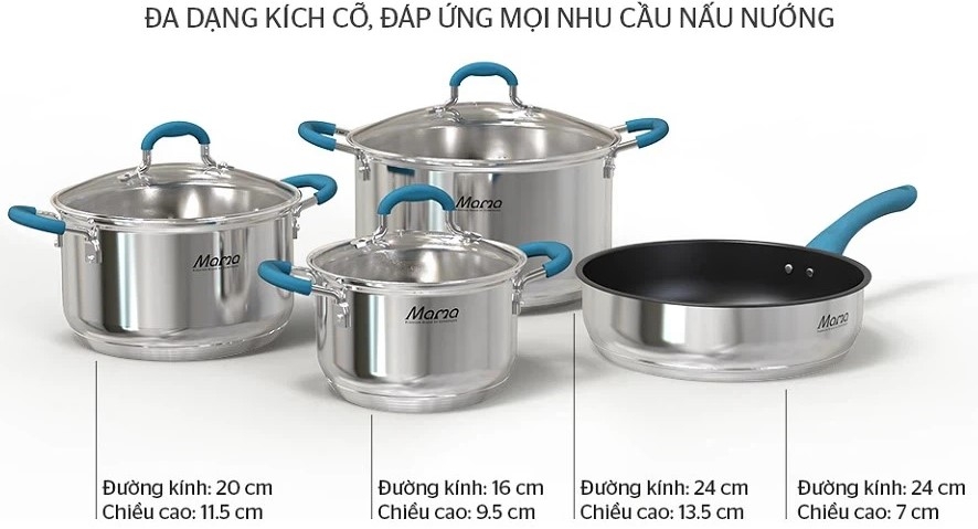Nồi inox 304 hãng nào tốt