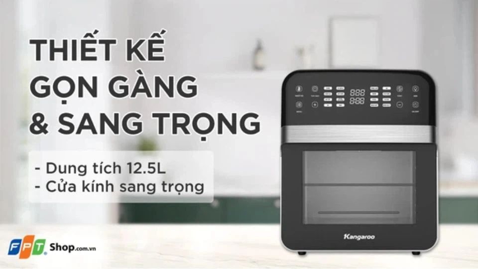Thiết kế Kangaroo 12.5 lít KG12AF6A