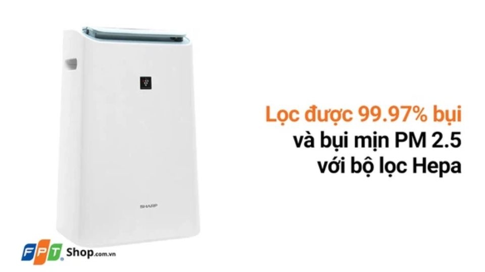 Bộ lọc HEPA Sharp DW-E16FA-W