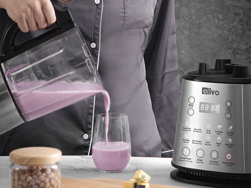 So sánh máy làm sữa hạt Unie và Olivo (Hình 3)