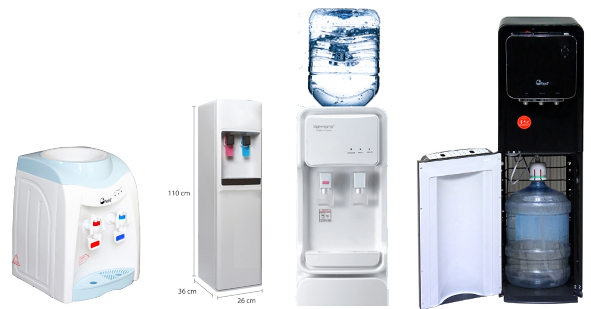 Kích cỡ cây nước nóng lạnh cần thích hợp với không gian bố trí trong nhà