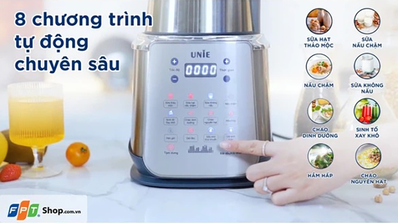So sánh máy làm sữa hạt Tefal và Unie (Hình 4)