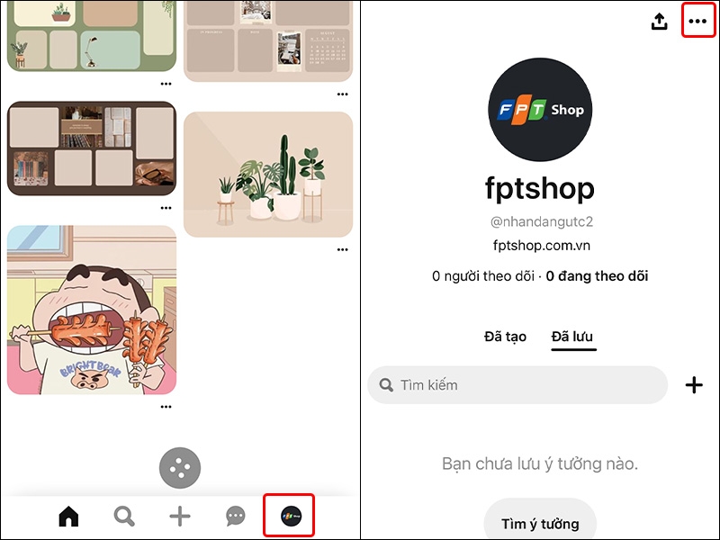 thay đổi đăng nhập pinterest - hình 1