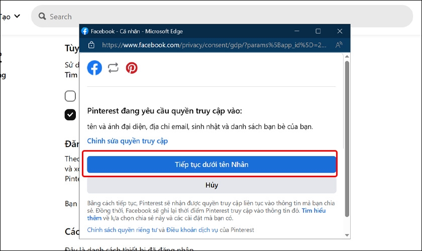 thay đổi đăng nhập pinterest - hình 8