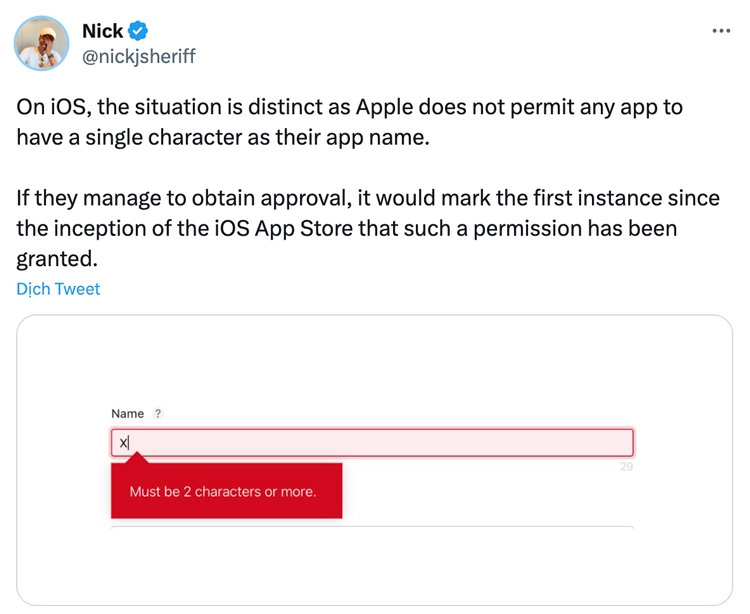 Ảnh: Twitter @nickjsheriff