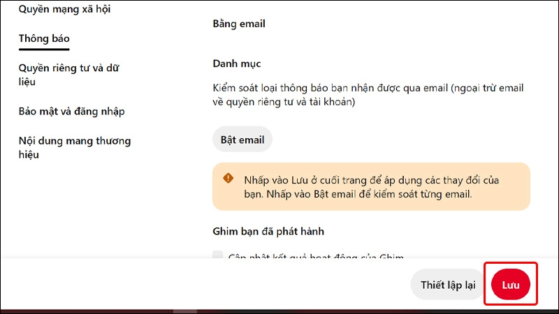 ngừng nhận email pinterest - hình 8