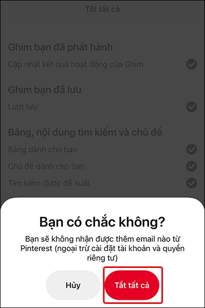 ngừng nhận email pinterest - hình 4