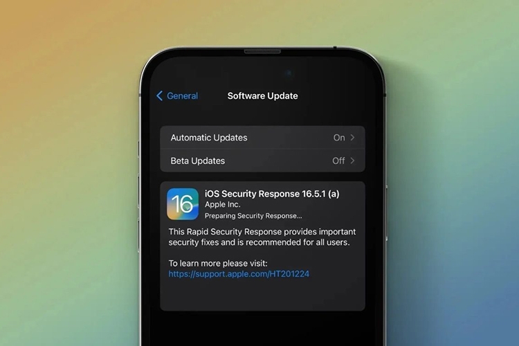 Apple khóa sign iOS 16.5.1