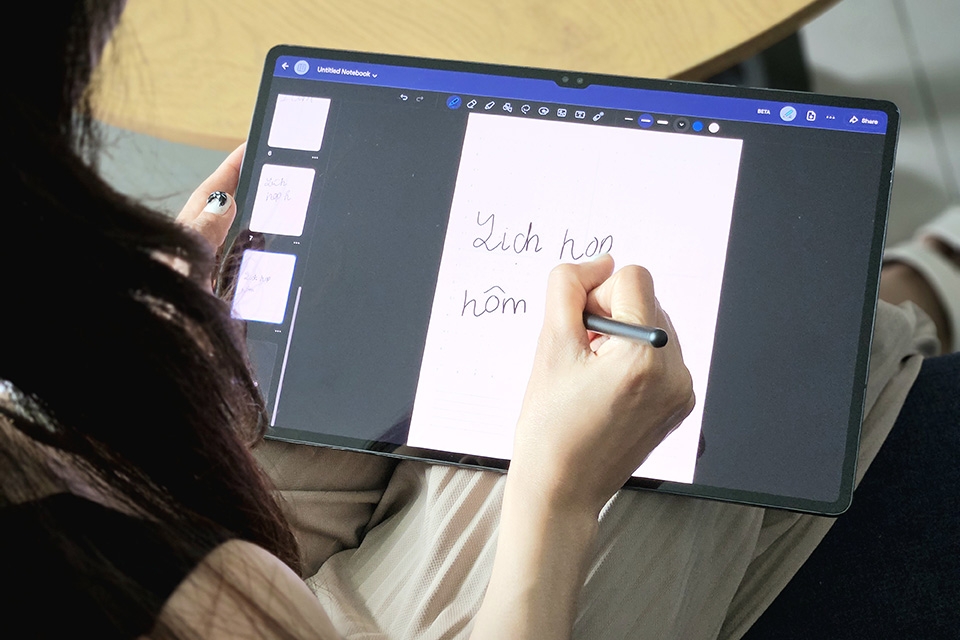 Trải nghiệm Samsung Galaxy Tab S9 Ultra 16