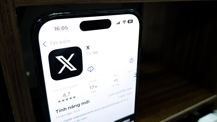Apple Store chính thức cho phép Twitter đổi tên thành X dù chỉ có một ký tự