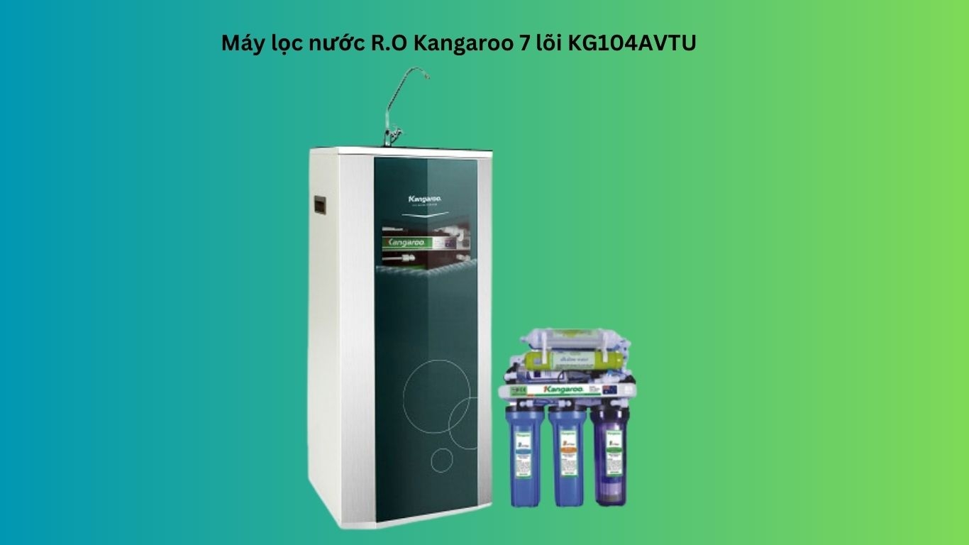Máy lọc nước R.O Kangaroo 7 lõi KG104AVTU