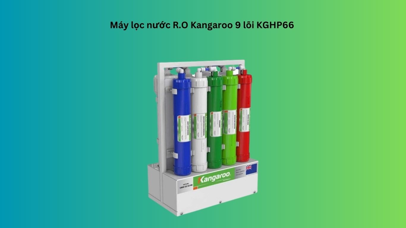 Máy lọc nước R.O Kangaroo 9 lõi KGHP66