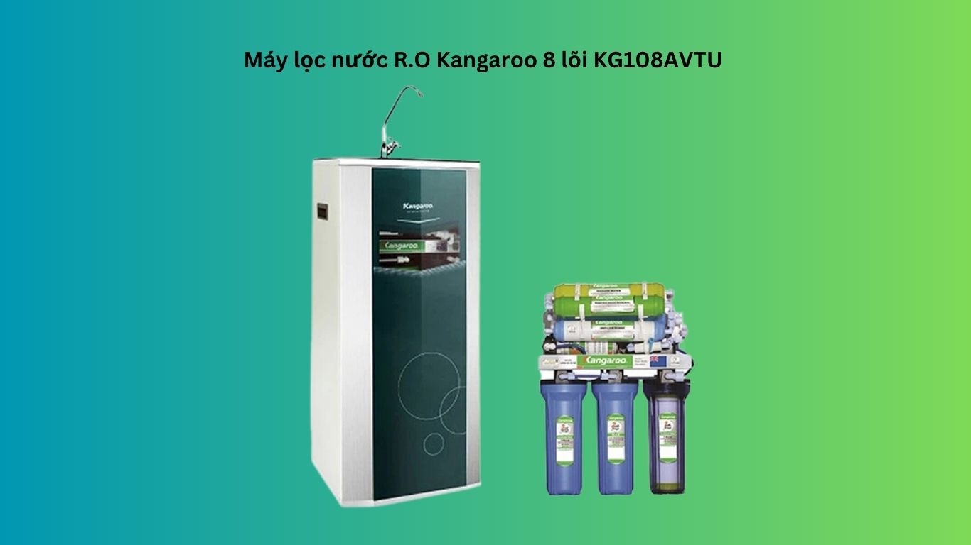 Máy lọc nước R.O Kangaroo 8 lõi KG108AVTU