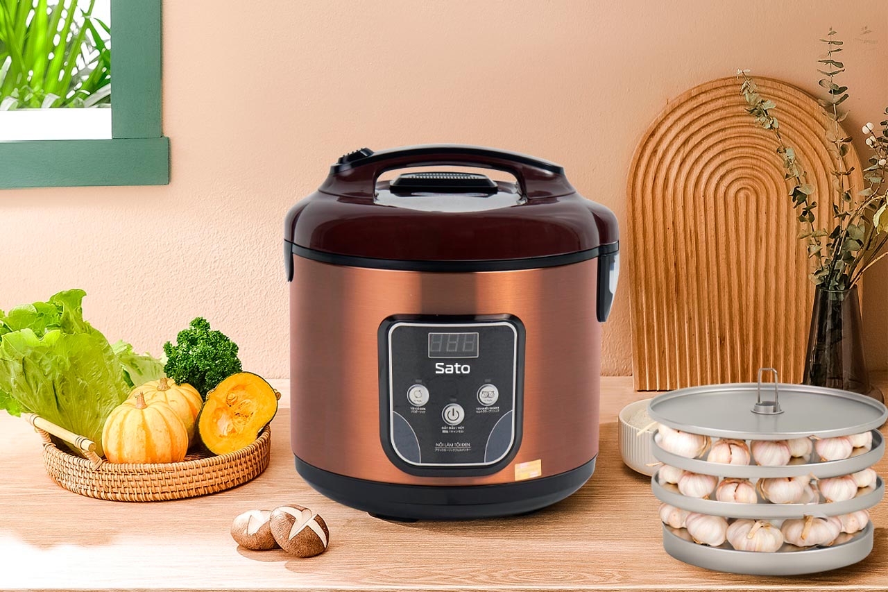 nồi làm tỏi đen - hình 3