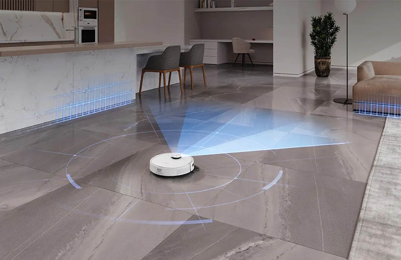 Robot hút bụi bị đi lùi do bộ phận cảm biến