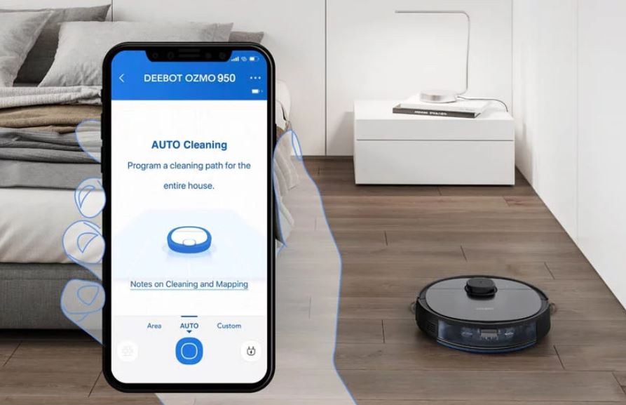 Robot hút bụi bị đi lùi do lỗi phần mềm