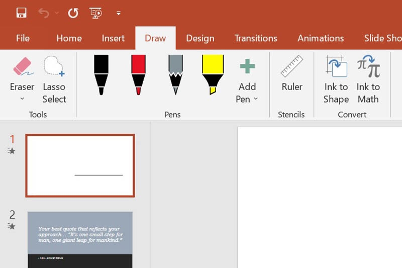 Cách vẽ trên PowerPoint (Hình 4)