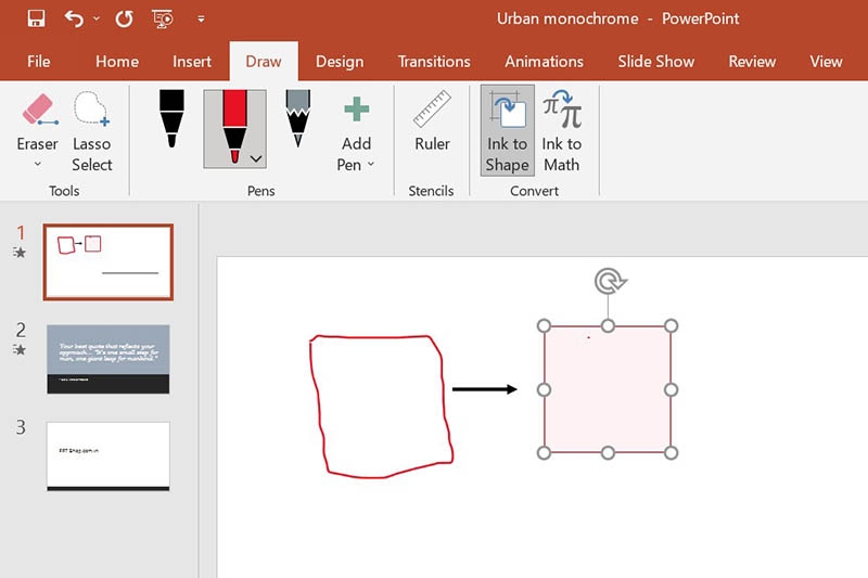 Cách vẽ trên PowerPoint (Hình 8)