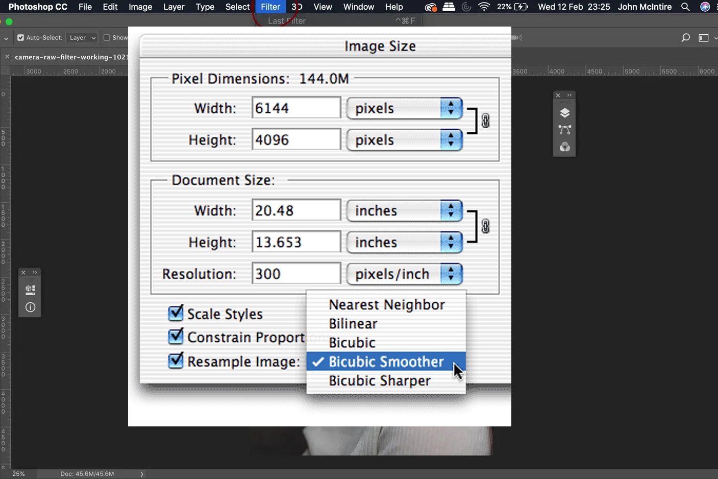 phóng to ảnh trong photoshop - hình 5