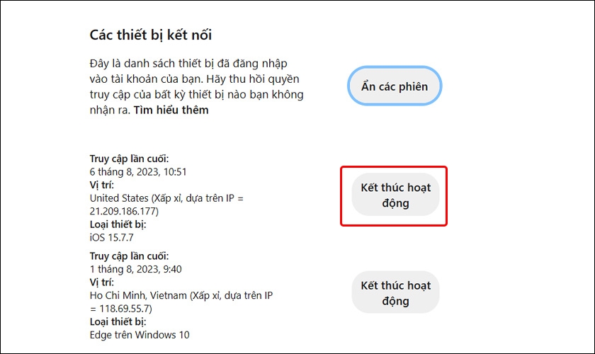 đăng xuất pinterest từ xa - hình 3