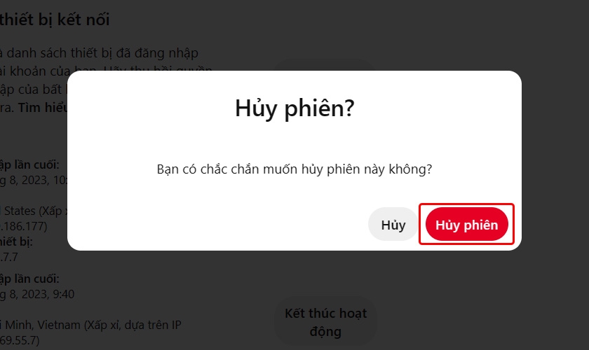 đăng xuất pinterest từ xa - hình 4