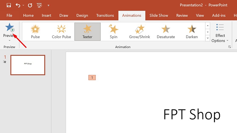 Cách chạy chữ trong Powerpoint (Hình 4)
