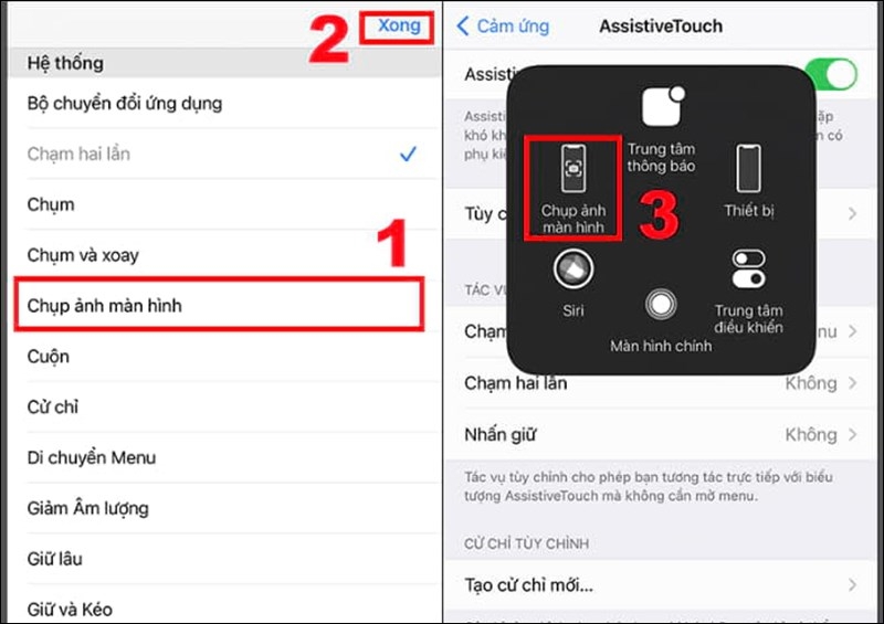 cách chụp màn hình iPhone 14