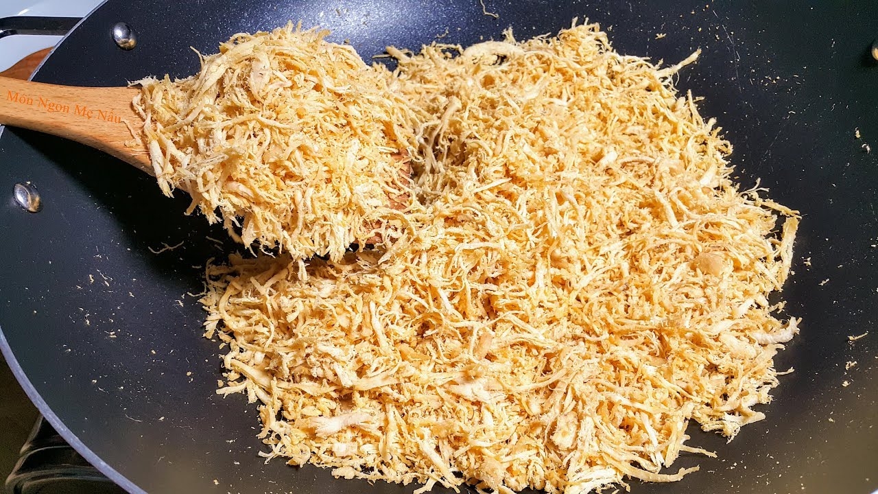 Cách làm chà bông gà bằng máy xay sinh tố (Ảnh 7)