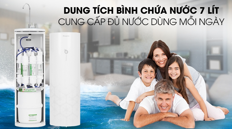 Thiết bị lọc nước KG100EO có khả năng tạo nước Hydrogen ion kiềm cực kỳ tốt cho sức khỏe