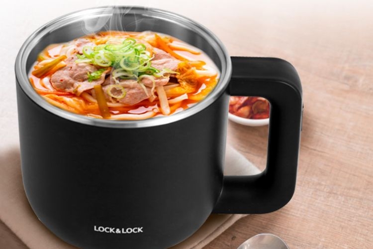 Nồi nấu mì mini đa năng Lock&Lock EJP116BLK