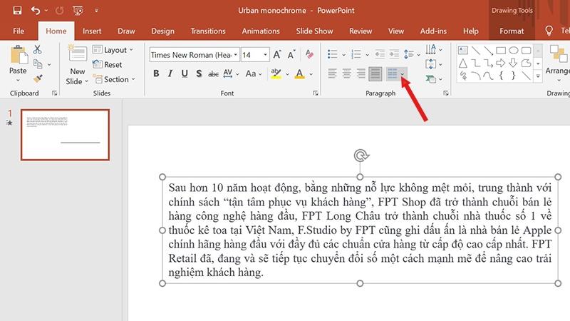 Cách chia cột trong PowerPoint (Hình 1)