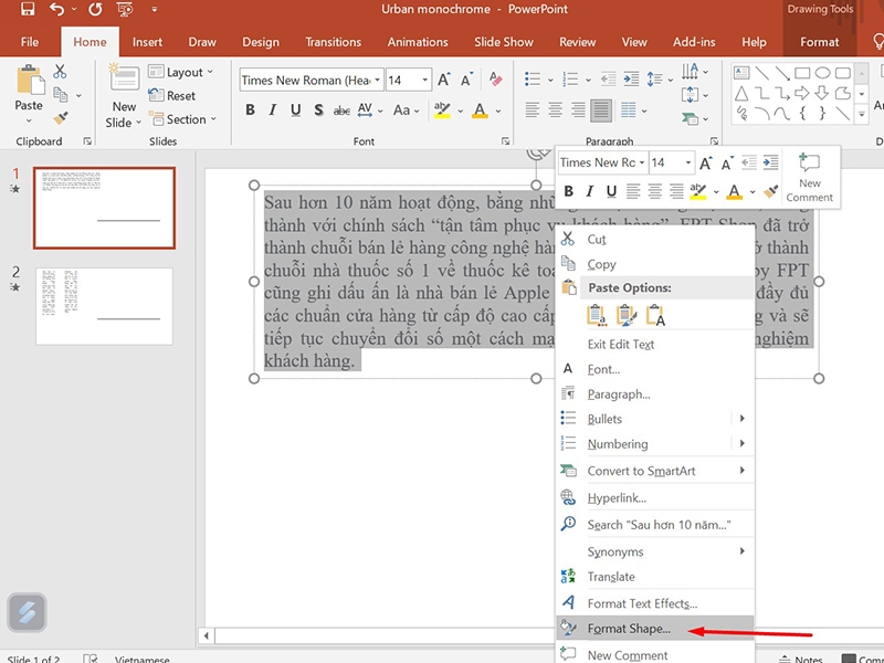 Cách chia cột trong PowerPoint (Hình 4)