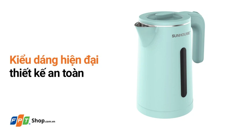 Bình đun siêu tốc Sunhouse 1.8 lít SHD1351