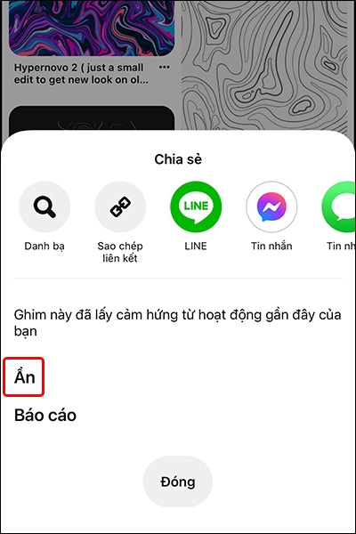 ẩn ghim pinterest - hình 2