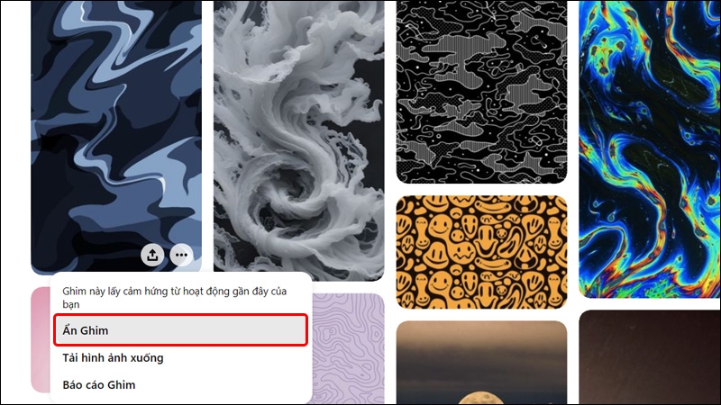 ẩn ghim pinterest - hình 5