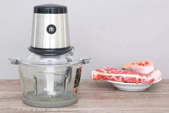 Máy xay thịt cối thủy tinh Mishio 1.8 lít MK-135