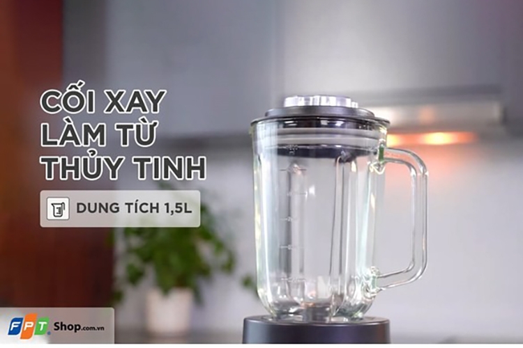 Máy xay sinh tố cối thủy tinh hay cối nhựa (Hình 1)