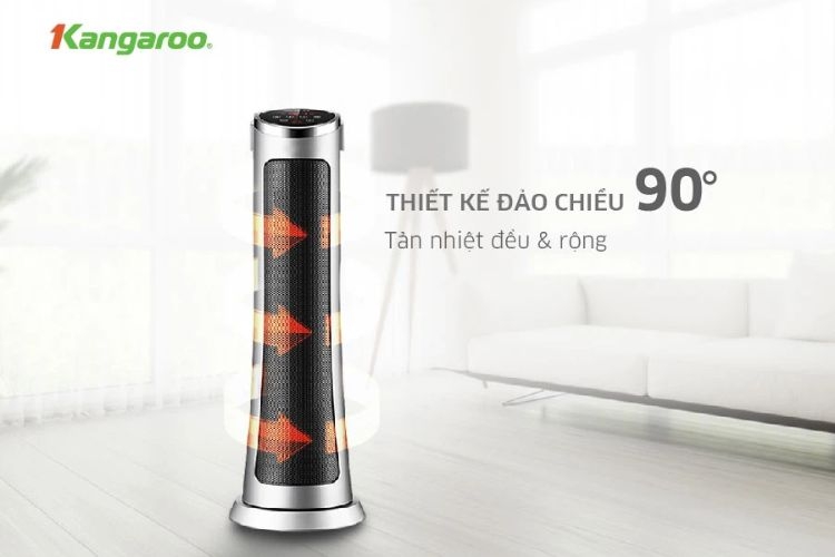 Quạt sưởi gốm Kangaroo KGFH06