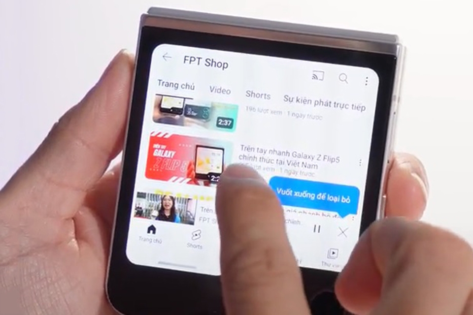4 trải nghiệm hay ho với Flex Window trên Samsung Galaxy Z Flip5 8