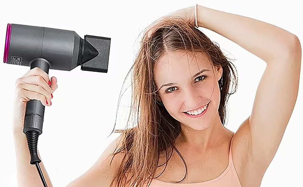 tóc bị cuốn vào máy sấy - hình 3